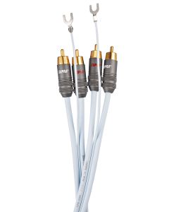 Supra Phono 2 RCA - 2 RCA w kolorze Ice Blue 3m