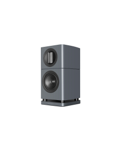 Wharfedale Elysian 1R Lunar Grey Kolumna podstawkowa high-end Konstrukcja 2-drożna AMT 27 × 90 mm Bass-reflex SLPP 4 Ω