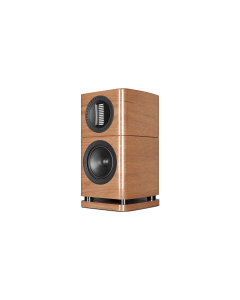 Wharfedale Elysian 1R Walnut High Gloss Kolumna podstawkowa high-end Konstrukcja 2-drożna AMT 27 × 90 mm Bass-reflex SLPP 4 Ω