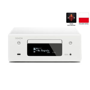 Denon RCDN-10 Biały Amplituner stereofoniczny z CD