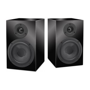 Pro-Ject Speaker Box 5 - Kolumny podstawkowe czarne, 2 szt.