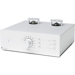 Pro-Ject Tube Box DS2 Silver lampowy przedwzmacniacz gramofonowy