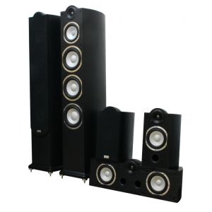 Taga Harmony Platinum F-120+C-40PR+S-40 zestaw kolumn 5.0 Black