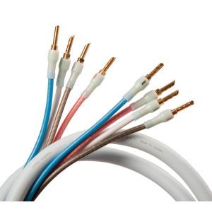 Supra Quadrax 2 x 4.0 Bi-amp konfekcjonowany Combicon  2 x 3 m