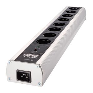 Supra MD-08-16-EU/SP Mk3 listwa zasilająca z filtrem NIF i ochrona przed skokami napięcia - 8 gniazd