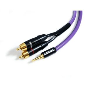 Melodika MDMJ2R10 Kabel jack stereo 3.5mm - 2xRCA - 1m