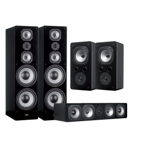 Dynavoice Challenger M105 + S5 + C5XL Zestaw kolumn do kina domowego 5.0 czarny