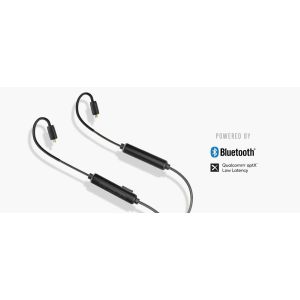 MEE Audio BTX2 (BTX-2) Uniwersalny adapter Bluetooth z aptX Low Latency z mikrofonem i pilotem do słuchawek ze złączem MMCX (np. M7 PRO, Pinnacle P1, Pinnacle P2)