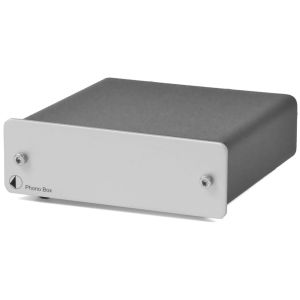 Pro-Ject Phono Box Silver  - Przedwzmacniacz dla wkładek MM/MC
