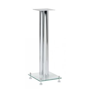 Custom Design RS 202 Podstawki, chromowane, szklana podstawa