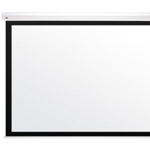 Kauber WHITE LABEL - BLACK FRAME - ekran elektryczny