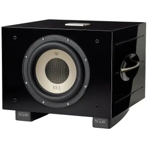 REL S/550 Subwoofer aktywny, piano black
