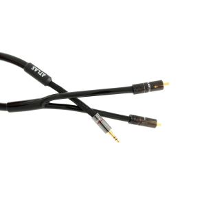 Atlas Hyper Metik Kabel mini jack 3.5mm - 2x RCA - 0,5m