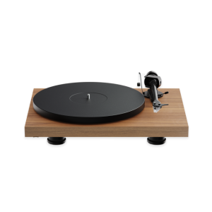 Pro-Ject Debut Evo 2 Real Wood Walnut gramofon analogowy z wkładką MM Evo Ortofon