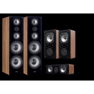 Dynavoice Challenger M105 + S5 + C5 Zestaw kolumn do kina domowego, oak