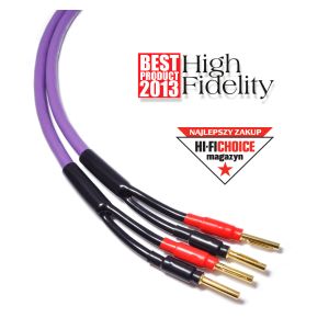 Melodika MDSC4025 Przewód głośnikowy OFC 4N 2x4mm2 o długości 2,5m - 2szt.