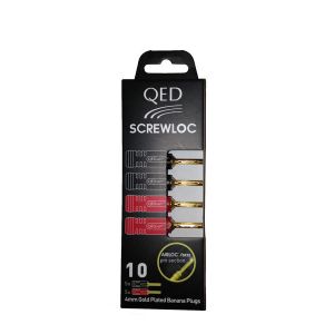 QED QE1885 Złącze głośnikowe 4mm (paczka 10 szt)