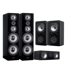 Dynavoice Challenger M105 + S5 + C5 Zestaw kolumn do kina domowego, czarny