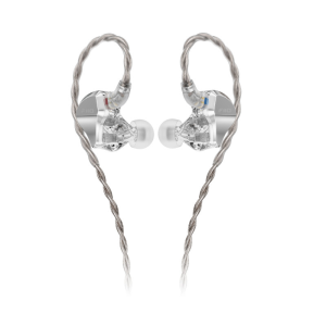 FiiO JH5 silver - Hybrydowe IEM 1x DD 4x BA