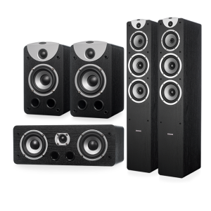 Dynavoice Magic 5.0 Zestaw kolumn do kina domowego, czarny