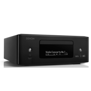 Denon CEOL N-12 Black amplituner stereo typu all in one z CD, DAB/ FM, HDMI ARC, HEOS