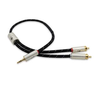 Ludic Audio Orpheus Mini Jack to 2RCA 0,75 m