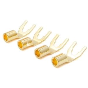 Oyaide GYT Wtyki widełkowe głośnikowe typu szpadle