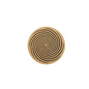 Simply Analog Cork Mat Vertigo, mata korkowa z nadrukiem