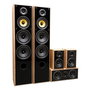 Taga Harmony TAV-606 v.3+TSW-210 zestaw kolumn 5.1 Oak