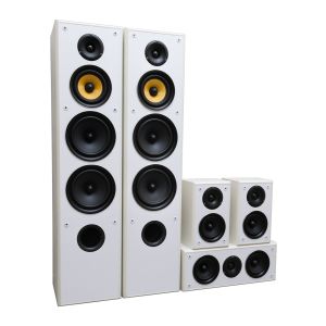 Taga Harmony TAV-606 v.3+TSW-210 zestaw kolumn 5.1 White