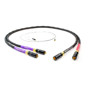 Tellurium Q Ultra Black II Turntable 2x RCA - 2x RCA z uziemieniem 1,5m