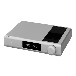 Topping D90 III Discrete Silver - Zbalansowany przetwornik cyfrowo-analogowy DAC HiFi z Bluetooth 5.1
