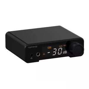 TOPPING DX1 II czarny  Audiofilski przetwornik DAC, wzmacniacz słuchawkowy i procesor DSP