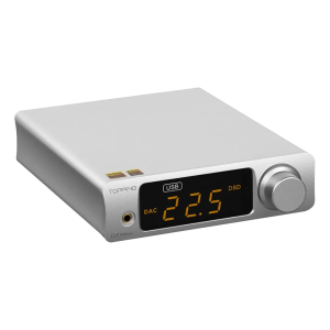 Topping DX3 PRO+ Silver- Wzmacniacz słuchawkowy USB DAC Bluetooth