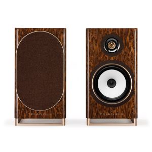 Triangle Capella Kolumny Nebula Brown podstawkowe aktywne audiofilskie, Wisa, Chromecast, Roon Ready, Spotify Connect, Airplay