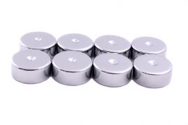 Custom Design Aluminiowe podkładki pod kolce chromowane 