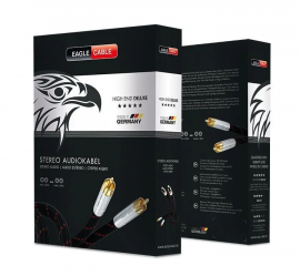 Eagle Cable High End Deluxe  Stereo Audio RCA 1,5m