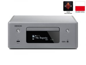 Denon RCDN-10 Szary Amplituner stereofoniczny z CD