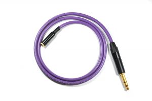 Melodika MDPJGMJ30 Przedłużacz wtyk duży jack stereo 6,3mm - gniazdo mini jack 3,5mm (do słuchawek) - 3m