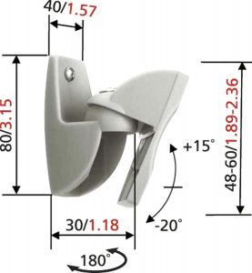 Vogels VLB 500 uchwyt ścienny do kolumn