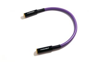 Melodika MDGMJ02 Kabel (łącznik) mini jack stereo 3,5mm gniazdo-gniazdo - 0,2m