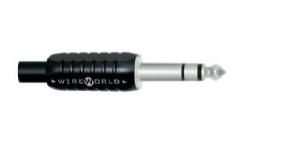 Wireworld 6.3mm stereo silver - wtyk słuchawkowy