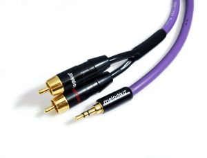 Melodika MDMJ2R25 Kabel Mini Jack stereo 3.5mm - 2xRCA - 2,5m