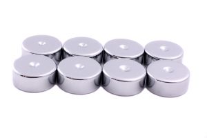 Custom Design Aluminiowe podkładki pod kolce chromowane 