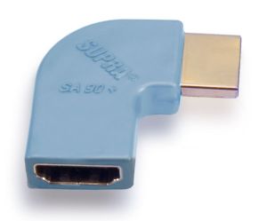 Supra SA 90 + HDMI F-M - wtyk prawy kątowy