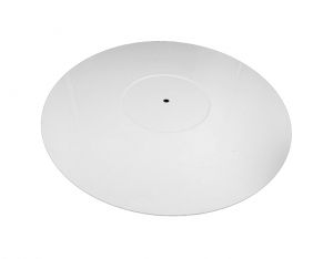 Tonar Pure white perspex mat - Biała mata do gramofonu z pleksi
