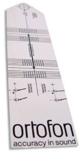 Ortofon Alignment tool / protractor - plansza