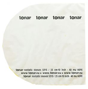 Tonar INNER Sleeves 10’’ 5315 - Okładki wewnętrzne 25 cm / 50 szt.
