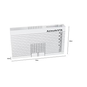 Ludic Audio Azimuth Tonearm VTA Szablon do VTA i azymutu