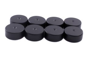 Custom Design Aluminiowe podkładki pod kolce, czarne